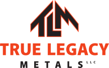 True Legacy Metals Logo - PMS 021 Black